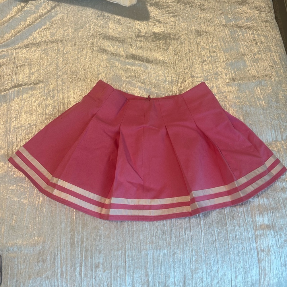 Sugar Thrillz Dolls Kill Pink Pleated Skirt